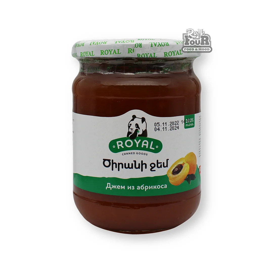 Ջեմ «Royal» ծիրան 600գ